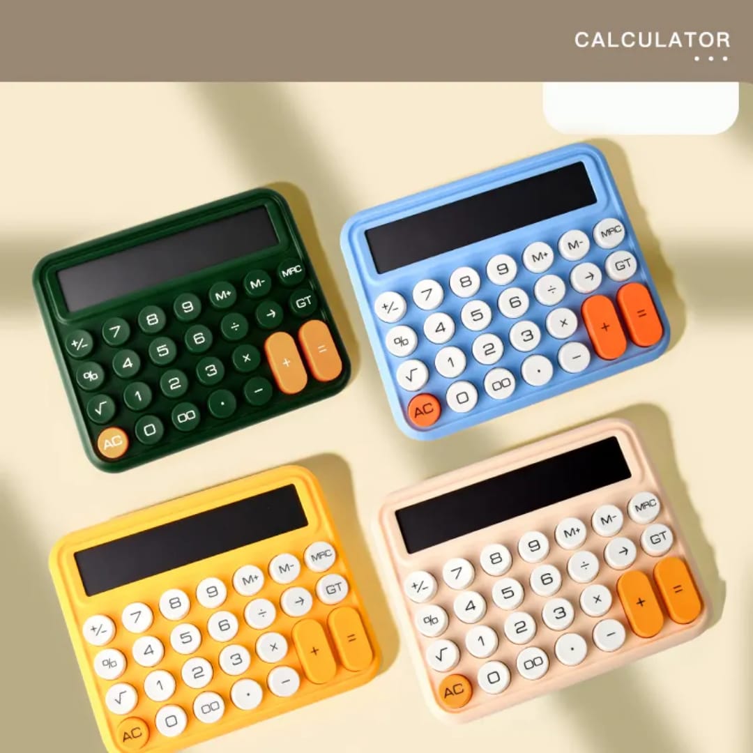 Lot Imported High Quality 12 Digits Calculator