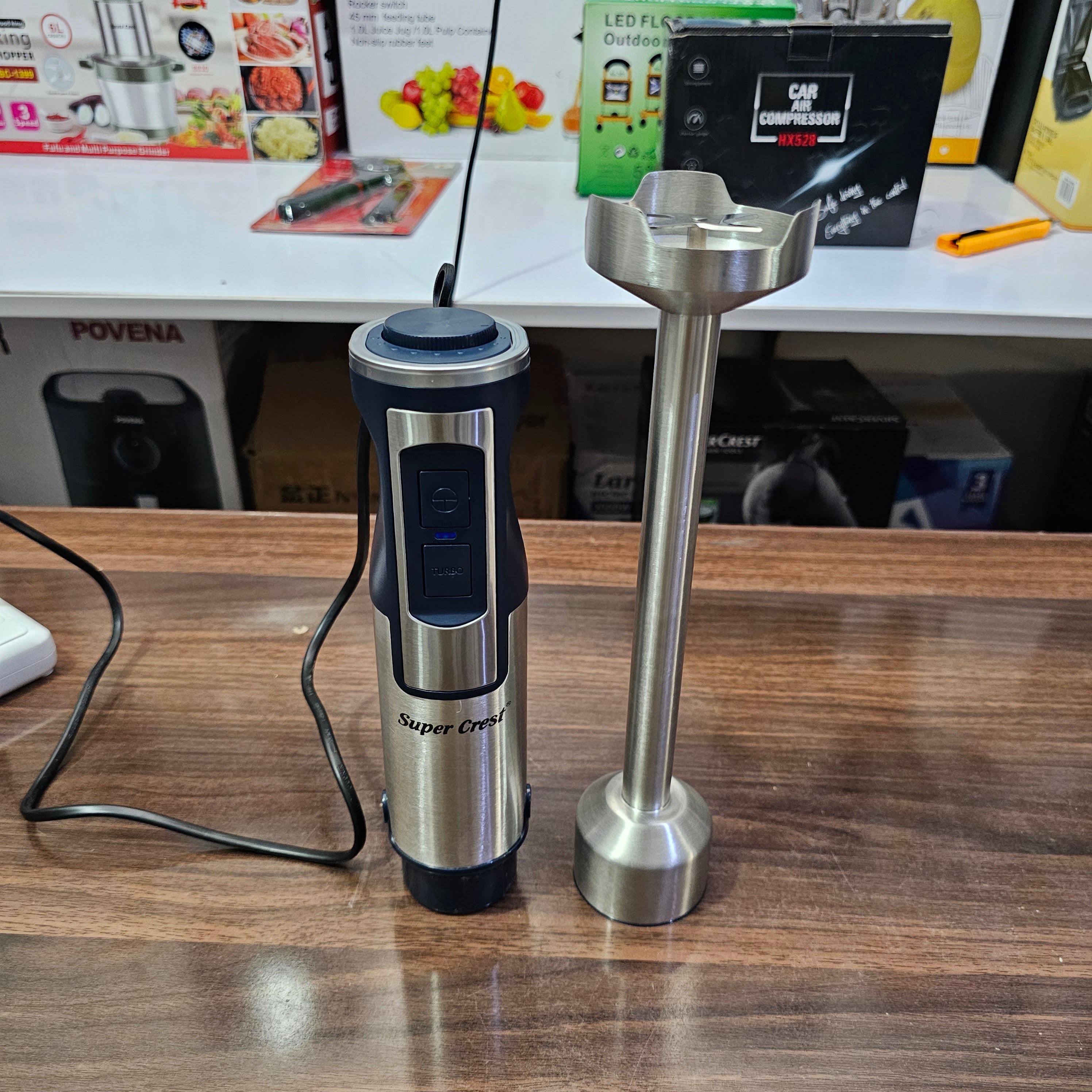 Stainless Steel Hand Blender - Lot Imported