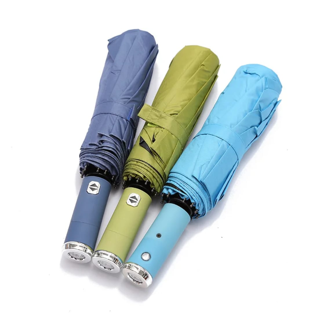 Lot Imported Folding Umbrella With Led Light