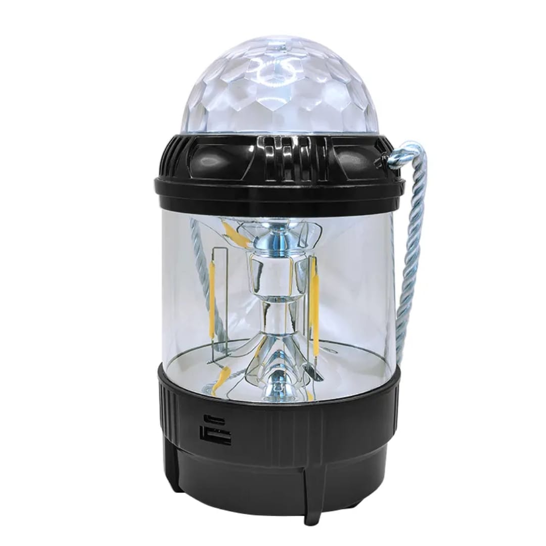 Multifunction ABS Rotating Camping Decoration Lantern