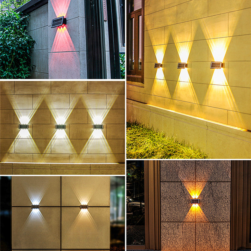 Solar Rechargeable RGB Wall Decoration Light