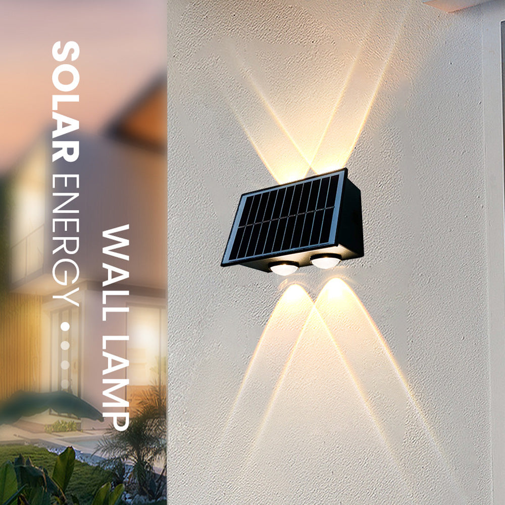 Solar Rechargeable RGB Wall Decoration Light