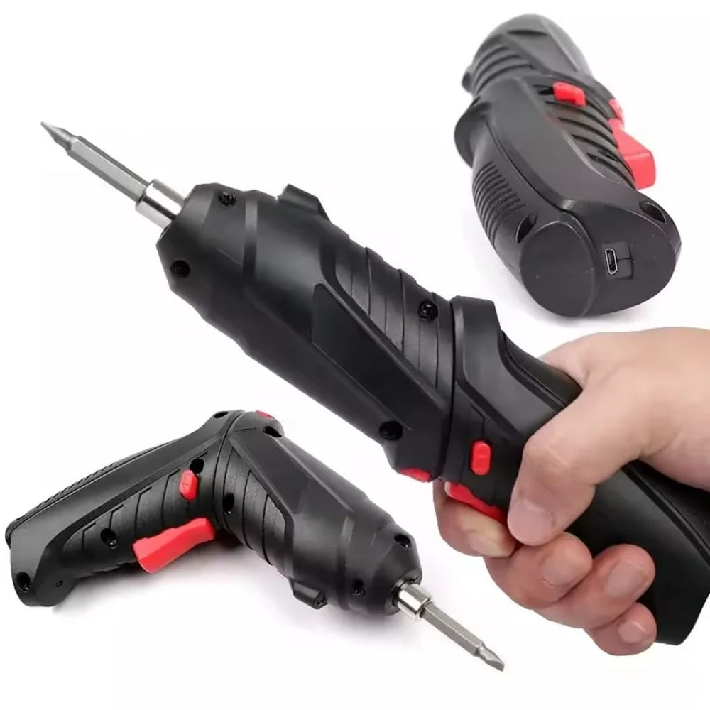 47 Pieces Rechargeable Electric Screwdriver Kit